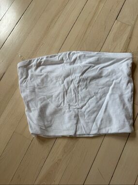 White Strapless Tube Top - Classic Women's Staple
